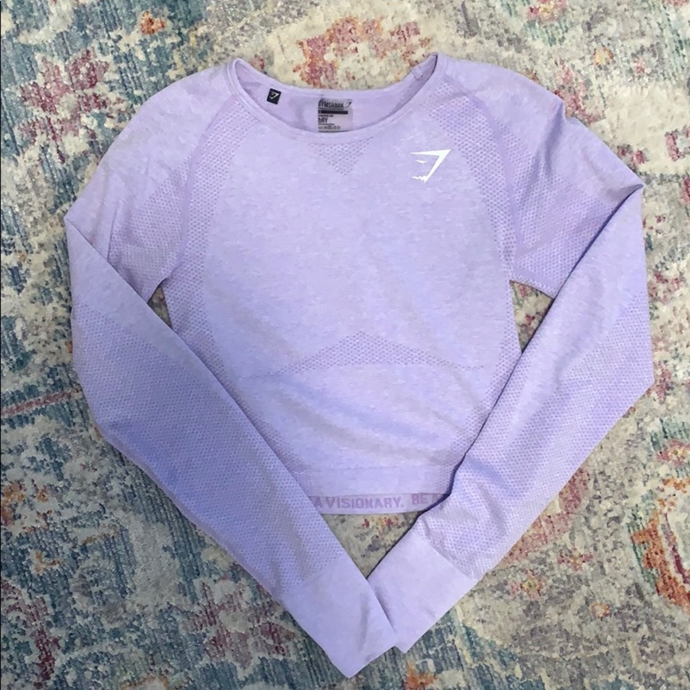 Gymshark train crop